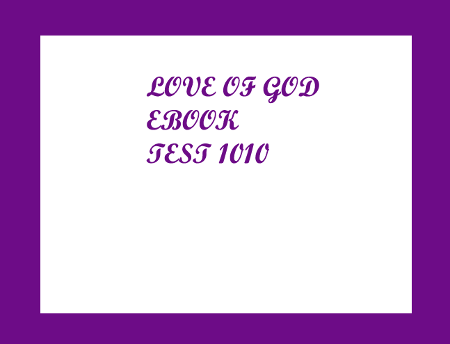 Love of God