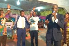 Ministering at a Church in Takoradi, Ghana